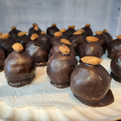 Bombones Veganos de Almendra