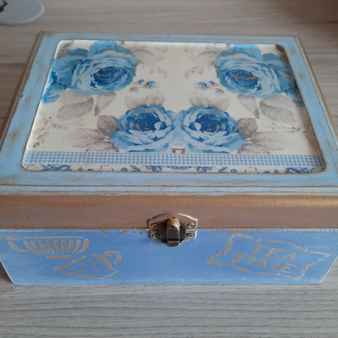 Caja de Té Celeste